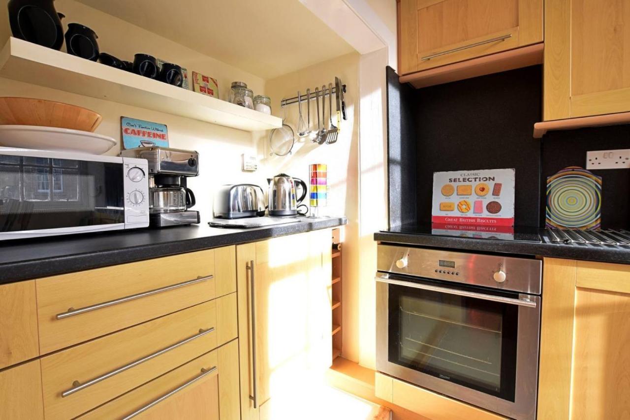 Joivy Bright Flat With Workspace In New Town Edimburgo Exterior foto