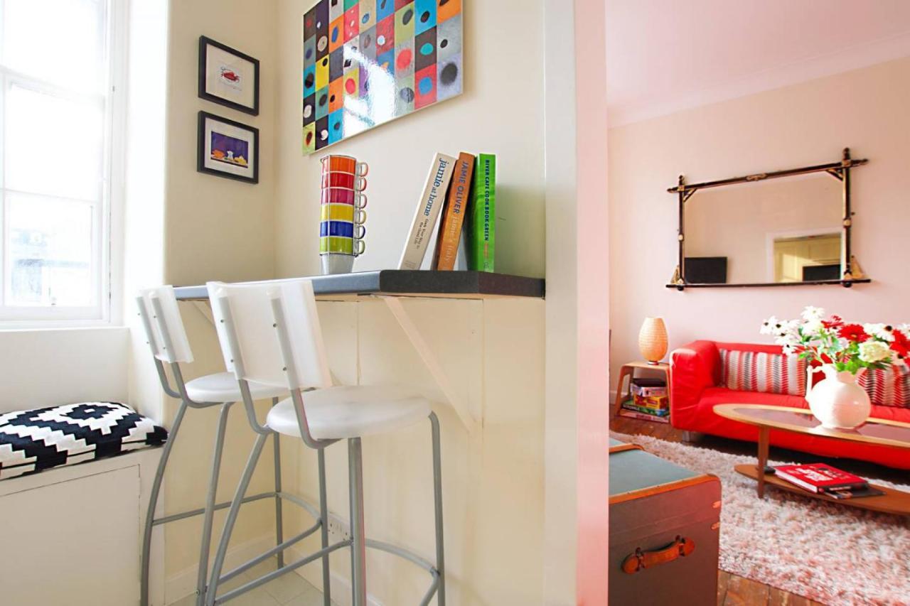 Joivy Bright Flat With Workspace In New Town Edimburgo Exterior foto